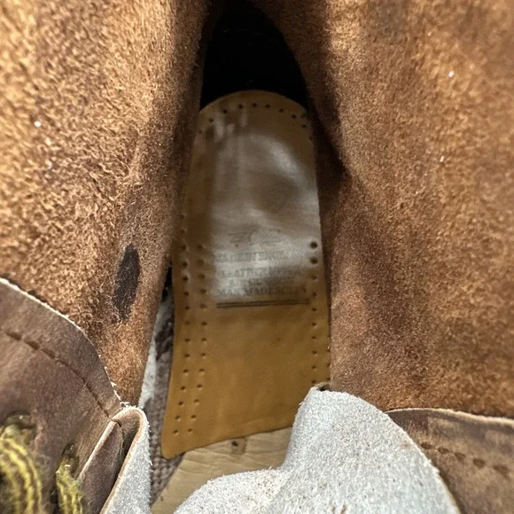 Dr. Martens Doc England RARE  90's Vintage Crazy Horse 1460 Boots UK 5 Sz 6M 7W - Picture 8 of 8